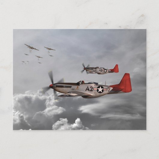 Tuskegee Airmen Postkarte (Vorderseite)