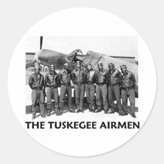 Tuskegee Airmen Runder Aufkleber