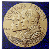 TUSKEGEE FLIEGER-MÜNZE FLIESE (Vorderseite)