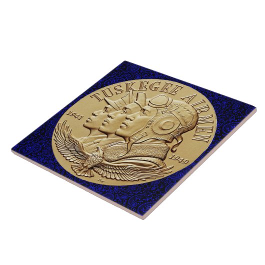 TUSKEGEE FLIEGER-MÜNZE FLIESE (Seite)