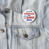 Tuskegee für Obama Button (Beispiel)