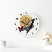 Tuskegee Metal of Honor/Red Schwanz Flugzeug Große Wanduhr (Zuhause)