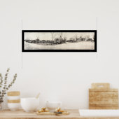 Tuskegee Panorama Foto 1916 Poster (Küche)