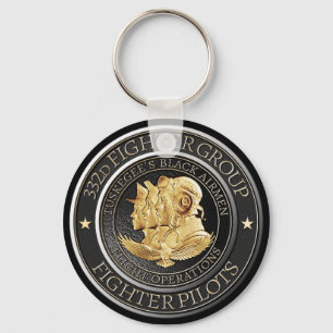 Tuskegee Red Schwanz Airmen 332d Fighter Group Schlüsselanhänger