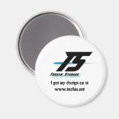 Tuskin Studios Magnet (Vorderseite/Rückseite)