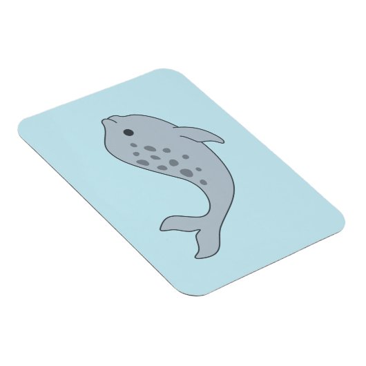 Tuskless Narwhal Magnet (Rechte Seite)