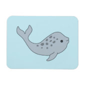 Tuskless Narwhal Magnet (Horizontal)