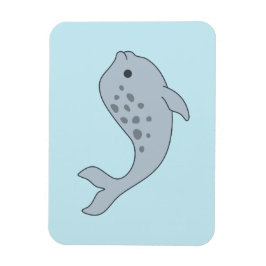 Tuskless Narwhal Magnet