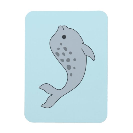 Tuskless Narwhal Magnet (Vertikal)