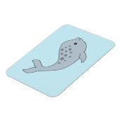 Tuskless Narwhal Magnet (Linke Seite)