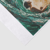 Tussen de golven decoupage tissue papier (Ausschnitt)