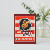 Tust du alles, was du kannst? - WW2 Postkarte (Stehend Vorderseite)