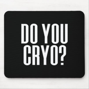 Tust du Kryo-Eisbad-Kältetherapie Mousepad