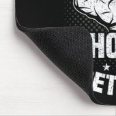 Tust du sogar Bodybuilding-Gewichtheben stemmen Mousepad (Ecke)
