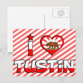 Tustin, CA Postkarte (Vorne/Hinten)