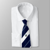 Tustin (Kalifornien) Stadtflagge Neck Tie Krawatte (Gebunden)