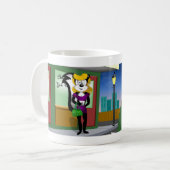 Tut dies… Stinktier-Tasse Kaffeetasse (Vorderseite Links)
