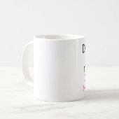 Tut diesen Ring lassen mich verlobte Kaffee-Tasse Kaffeetasse (Vorderseite Links)
