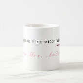 Tut diesen RING lassen mich VERLOBTE Tasse schauen (Mittel)