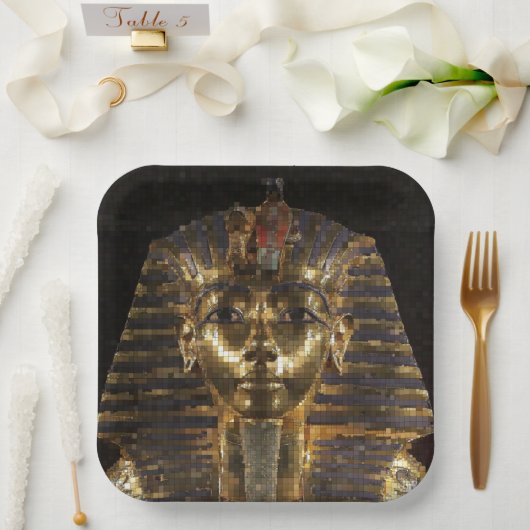 Tut Ench Amun 001 Pappteller (Hochzeit)