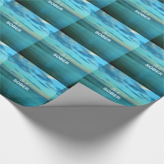 Tut es nüchtern geschenkpapier (Ecke)