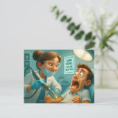 Tut gar nicht weh... postkarte (Stehend Vorderseite)