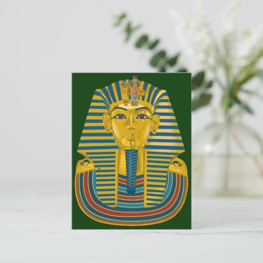 TUT Mask Postkarte (Stehend Vorderseite)