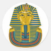 TUT Mask Runder Aufkleber (Vorderseite)