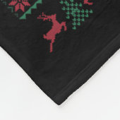 Tut mir leid, dass Santa I Feral Weihnachtsfest Ra Fleecedecke (Ecke)