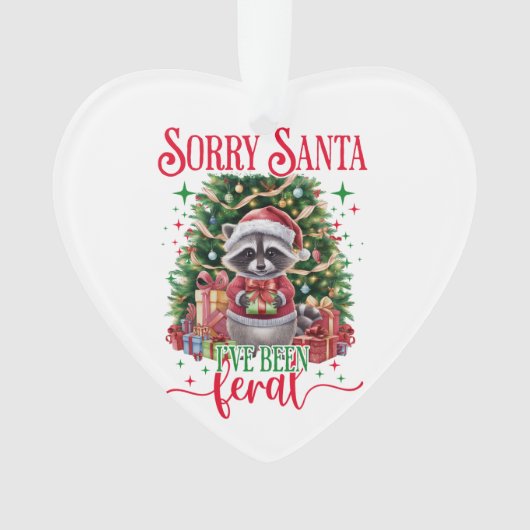Tut mir leid, dass Santa I Ornament (Vorderseite)