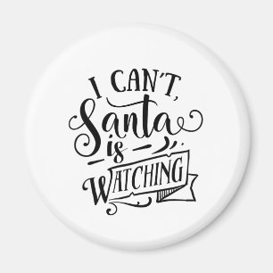 Tut mir leid, der Weihnachtsmann sieht Weihnachten Magnet