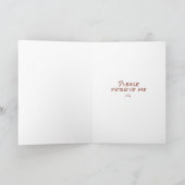 Tut mir leid / Entschuldigung bitte Karte (Innenseite)