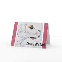 Tut mir leid, es ist spät! Beliebter Geburtstag Fi