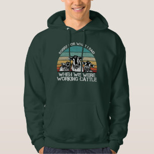Tut mir leid für das, was ich sagte, als wir Rinde Hoodie