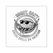 Tut mir leid. gummistempel (Prägung)