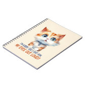 Tut mir leid, hab ich meine Augen laut ausgeworfen Notizblock (Linke Seite)