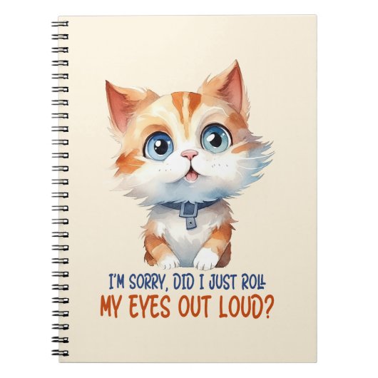 Tut mir leid, hab ich meine Augen laut ausgeworfen Notizblock (Vorderseite)