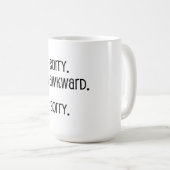Tut mir leid, ich bin wkward kaffeetasse (VorderseiteRechts)