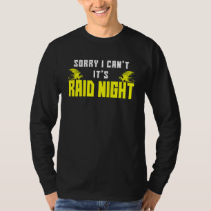 Tut mir leid, ich kann es nicht, dass Mmorpg Gamer T-Shirt