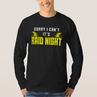 Tut mir leid, ich kann es nicht, dass Mmorpg Gamer T-Shirt