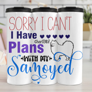 Tut mir leid, ich kann es nicht: Samoyed Plans war Thermosbecher