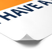 Tut mir leid, ich kann kein Board Meeting Surfer G Poster (Ecke)