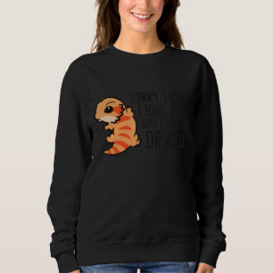 Tut mir leid, ich kann mit meinen bärtigen Drachen Sweatshirt