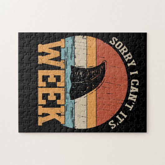 Tut mir leid, ich kann seine Woche keine Funny Sha Puzzle (Horizontal)