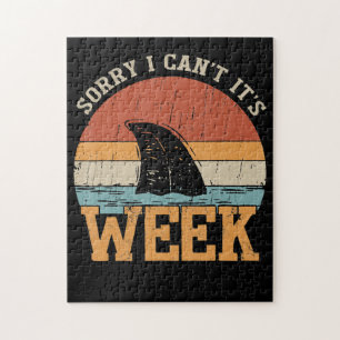 Tut mir leid, ich kann seine Woche keine Funny Sha Puzzle