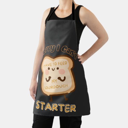 Tut mir leid, ich muss meinen Sourdough-Starter ni Schürze (InSitu)