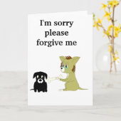 Tut mir leid. karte (Gelbe Blume)