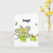 Tut mir leid! karte (Gelbe Blume)