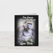 Tut mir leid, Liebe Sie_ Karte (Vorderseite)