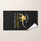 Tut mir leid, mein Bärendrache Iguana hat meinen L Handtuch (Handtuch)